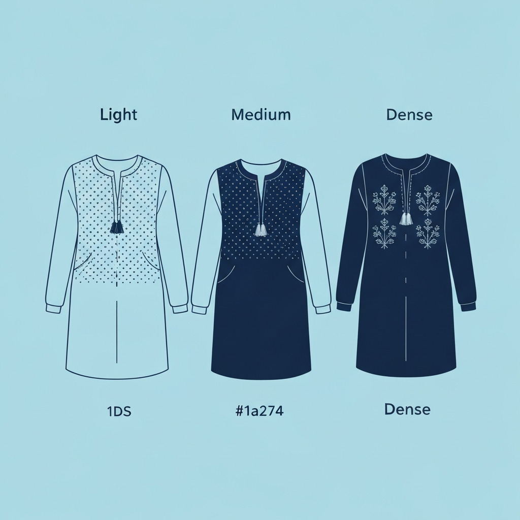 Embroidery Density Settings